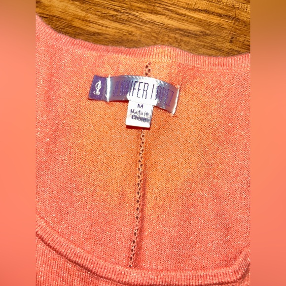 Jennifer Lopez Lightweight Hi-Low Sweater Size Medium - Picture 2 of 8